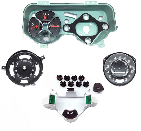 1970 Pontiac GTO/LeMans/Tempest NEW GAUGE CLUSTER KIT Pontiac GTO