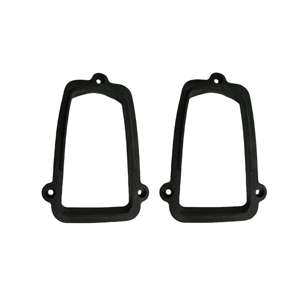 1969 Oldsmobile Cutlass/442/F85 TAIL LIGHT BEZEL TO BODY MOUNTING MOLDED RUBBER GASKET - PAIR | XL5637T