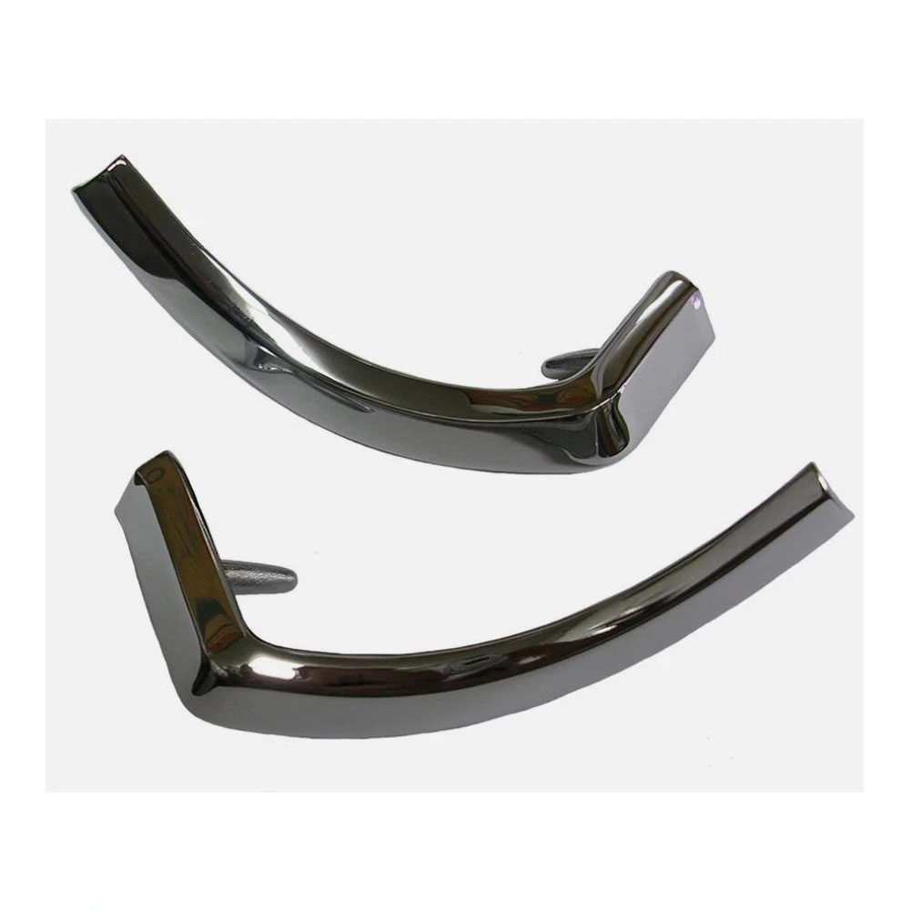 1968 Oldsmobile Cutlass/442/F85 VINYL TOP MOLDING 2 PIECE POT METAL END CAPS CUTLASS/442 NEW | XP5639T