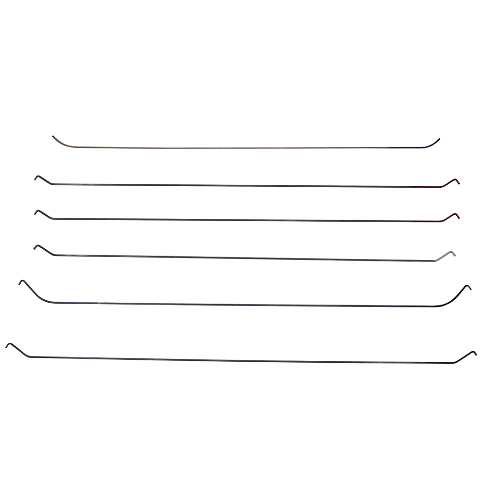1968 Oldsmobile Cutlass/442/F85 HEADLINER BOW SET (2 DOOR HARDTOP) 6 BOW | IN6123A