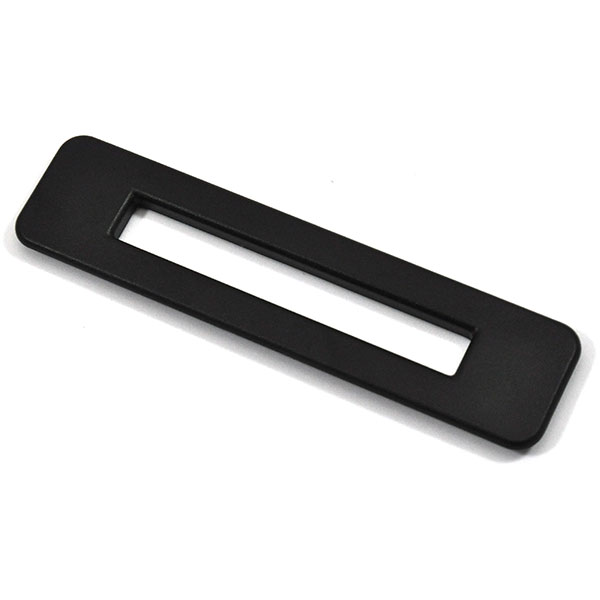 1968 Buick Skylark/GS/Regal/GN DASH VIN FRAME PLASTIC (STRAIGHT) - THIS WILL REPLACE YOUR BROKEN OR MISSING PLASTIC VIN FRAME. WHEN YOU ARE REFINISHING YOUR DASH, NINE OUT OF TEN TIMES THIS BRITTLE PLASTIC FRAME BREAKS. COMES BLACK PAINT TO MATCH. | IN5428Z