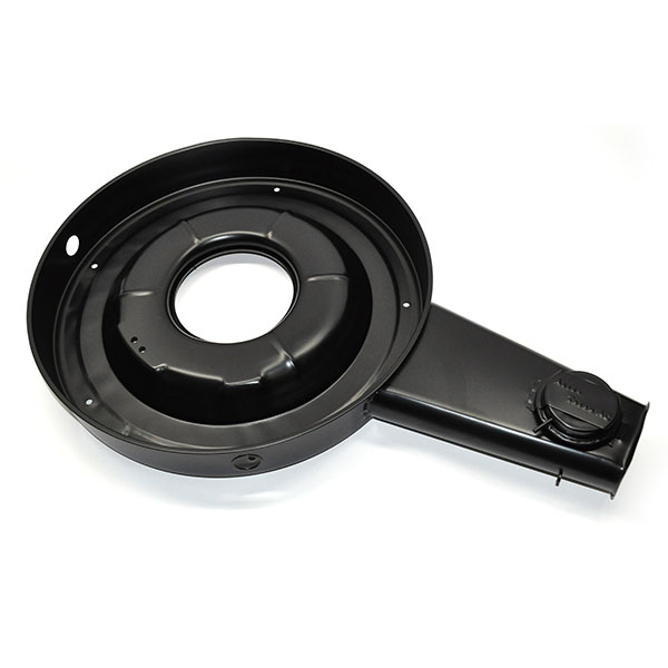 1971 Oldsmobile Cutlass/442/F85 W30 W31 OAI LOWER METAL AIR CLEANER BASE - CORRECT SNORKEL | CW5670T