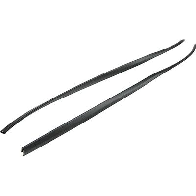 1968 Buick Skylark/GS/Regal/GN HEADLINER SIDE MOLDINGS; BLACK; LH & RH; PAIR | IN5678Z