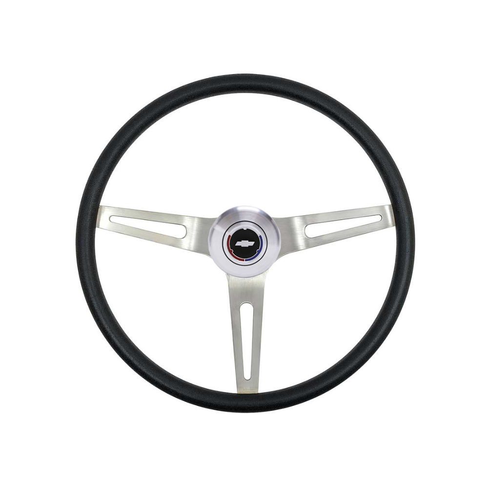 1972 Chevrolet Monte Carlo 3 SPOKE CUSHION GRIP STEERING WHEEL KIT 15