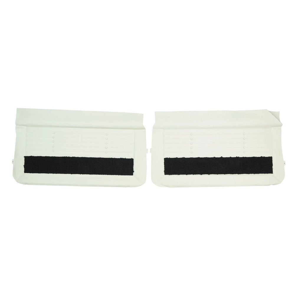 1965 Buick Skylark/GS/Regal/GN FRONT DOOR PANELS (PUI UNASSEMBLED) WHITE - PR | IN5501S