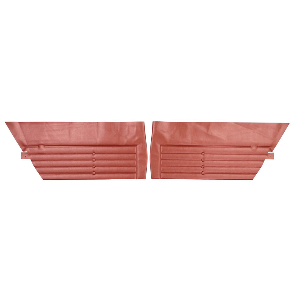 1965 Buick Skylark/GS/Regal/GN REAR QUARTER TRIM PANELS COUPE (PUI UNASSEMBLED) METALLIC RED - PR | IN5503S