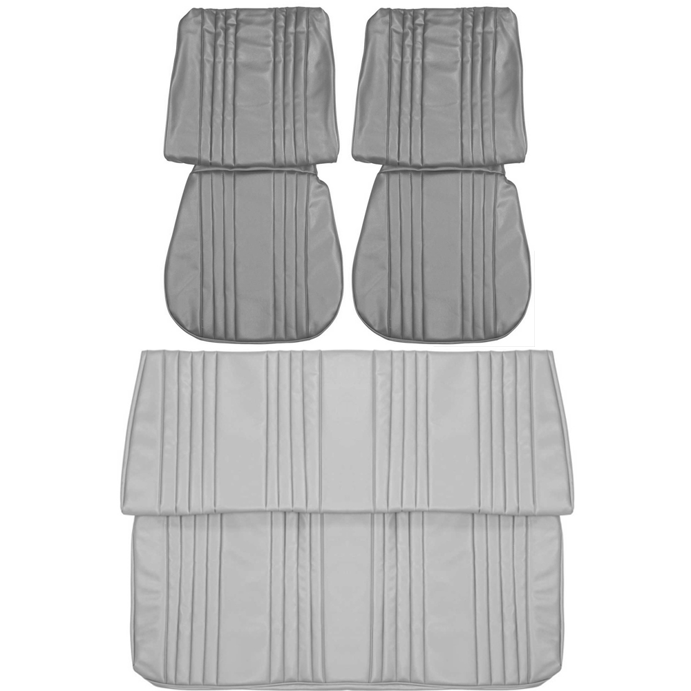 1965 Buick Skylark/GS/Regal/GN PUI SEAT COVERS - FRONT BUCKETS & REAR BENCH COMPLETE SET (CONVERTIBLE) | IN5529S