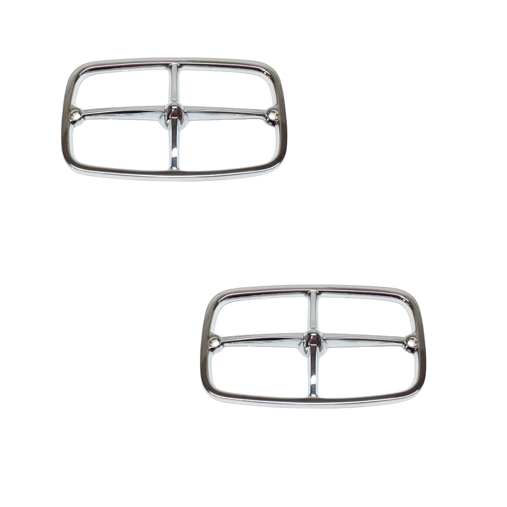1970 Pontiac GTO/LeMans/Tempest GTO PARK LAMP LENS BEZEL CHROME DIECAST - PR | XL6816G
