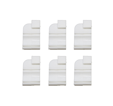 1968 Buick Skylark/GS/Regal/GN HEADLINER BOW CLIP SET (HOLDS HEADLINER BOW AND HAS THE CLIP TO HOLD THE CENTER DOME LAMP HARNESS) 6 PCS | IN6250Z