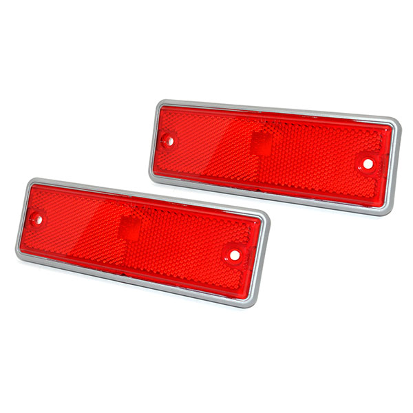 1978 Chevrolet El Camino REAR SIDE MARKER LENSES ASSEMBLIES COMPLETE WITH GASKETS - PR | XL5926E