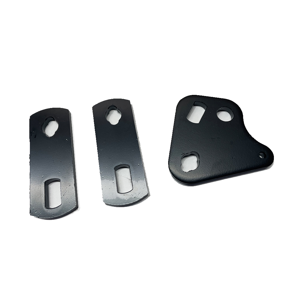 1968 Pontiac GTO/LeMans/Tempest SHIFTER TAB SET (3 PIECE) DIE STAMPED, NOT LASER CUT. THEY FIT VERY TIGHTLY, PRESS FIT TO TRANS TO ELIMINATE ANY SHIFTER SLOP. THEY ARE STAMPED WITH FO OUT 1 2 3 4. | CP5201Z