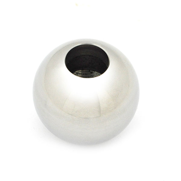 1965 Pontiac GTO/LeMans/Tempest AUTOMATIC SHIFT BALL CHROME STAINLESS (FLOOR SHIFT) - ROUND BALL THAT MOUNTS ON THE TOP OF AUTOMATIC SHIFTER. FITS ALL GTO / LEMANS / TEMPEST MODELS. | CP6837G