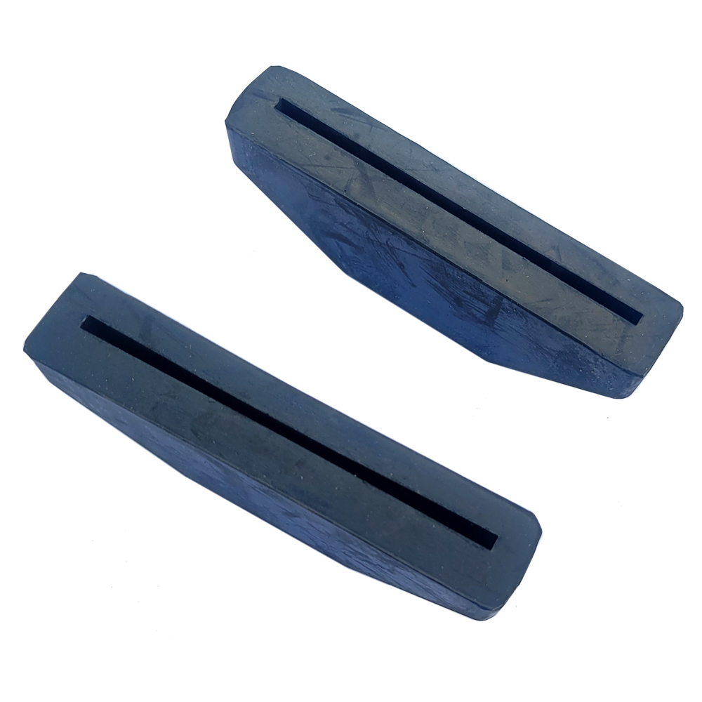 1966 Pontiac GTO/LeMans/Tempest TRANSMISSION CROSSMEMBER INSULATORS (RUBBER) - PR | AT6545Z