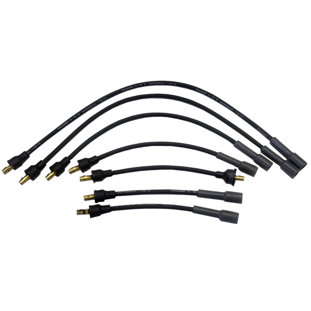 1973 Pontiac GTO/LeMans/Tempest 1-Q-73  SPARK PLUG WIRE SET, L6, ALL | 1016-731