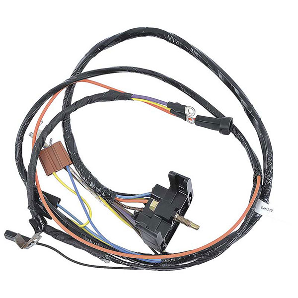 1968 Chevrolet Nova/Chevy II ENGINE HARNESS, HEI, V8, ALL WITH FACTORY CONSOLE GAUGES (NOTE: THIS HARNESS IS MODIFIED FOR USE WITH AN HEI DISTRIBUTOR) | CA85217H