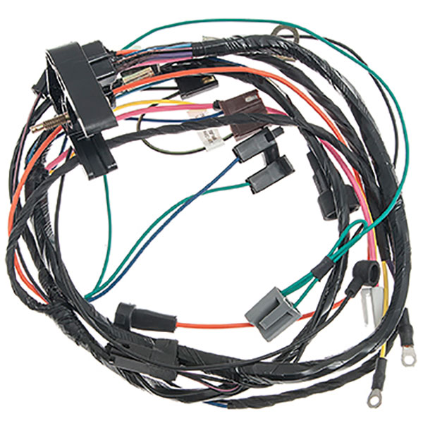 1970 Chevrolet Nova/Chevy II ENGINE HARNESS, HEI, V8, MANUAL TRANS, WITH WARNING LIGHTS (NOTE: THIS HARNESS IS MODIFIED FOR USE WITH AN HEI DISTRIBUTOR) | NV01403H