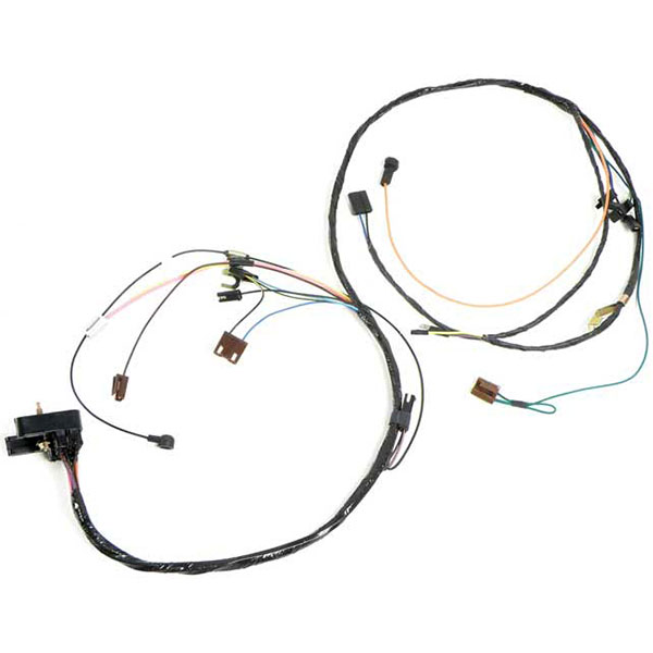 1970 Chevrolet Nova/Chevy II ENGINE HARNESS, HEI, V8, MANUAL TRANS, WITH CONSOLE GAUGES (NOTE: THIS HARNESS IS MODIFIED FOR USE WITH AN HEI DISTRIBUTOR) | NV01405H