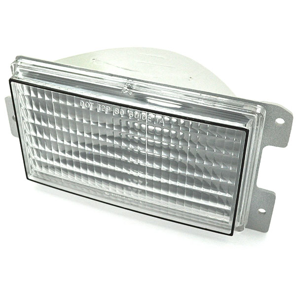 1980 Chevrolet El Camino PARK LAMP LENS ASSEMBLY (INCLUDES CLEAR LENS, BLACK EDGE TRIM & GRAY REAR HOUSING) - LH | XL8437V