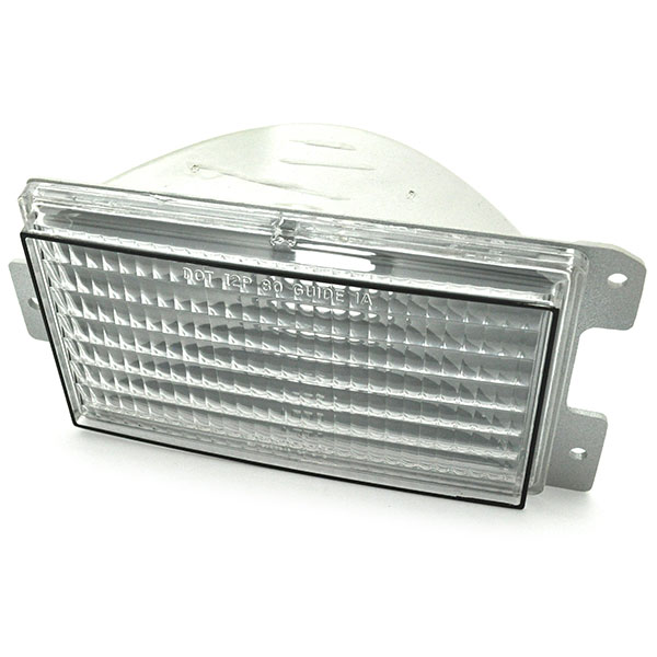 1980 Chevrolet El Camino PARK LAMP LENS ASSEMBLY (INCLUDES CLEAR LENS, BLACK EDGE TRIM & GRAY REAR HOUSING) - RH | XL8438V