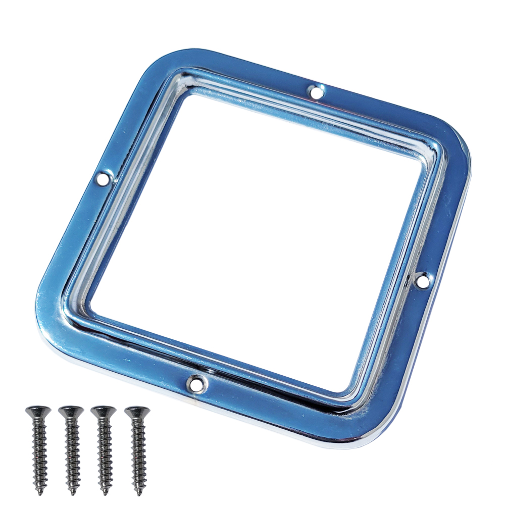1981 Pontiac GTO/LeMans/Tempest SHIFTER BOOT RETAINING RING (CHROME RING THAT HOLDS SHIFT BOOT TO FLOOR FOR 3 OR 4-SPEED) | CP8436Z