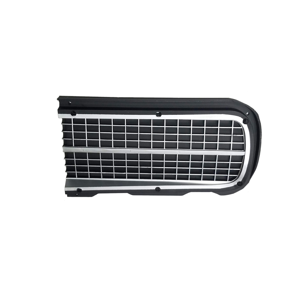 1969 Pontiac GTO/LeMans/Tempest HIDEAWAY HEADLAMP DOOR GRILLE (LH) - THESE DOORS ARE CORRECTLY PAINTED AND WILL ACCEPT YOUR ORIGINAL CHROME OR OUR NEW REPRODUCTION CHROME | GH9891G