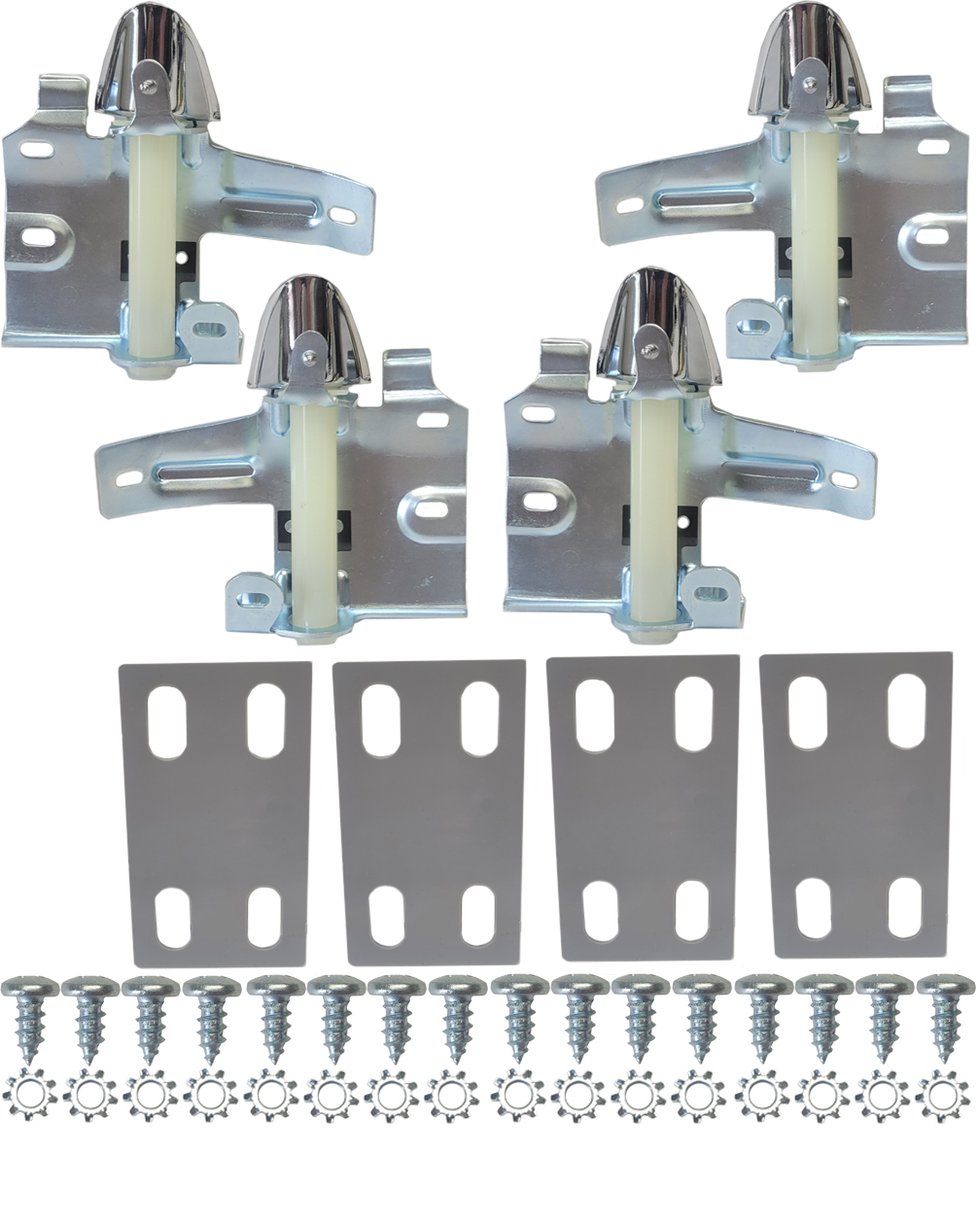 1967 Pontiac GTO/LeMans/Tempest HEADREST LOCK KIT COMPLETE (KIT INCLUDES 4 BRACKETS AND HARDWARE) | IN3810Z