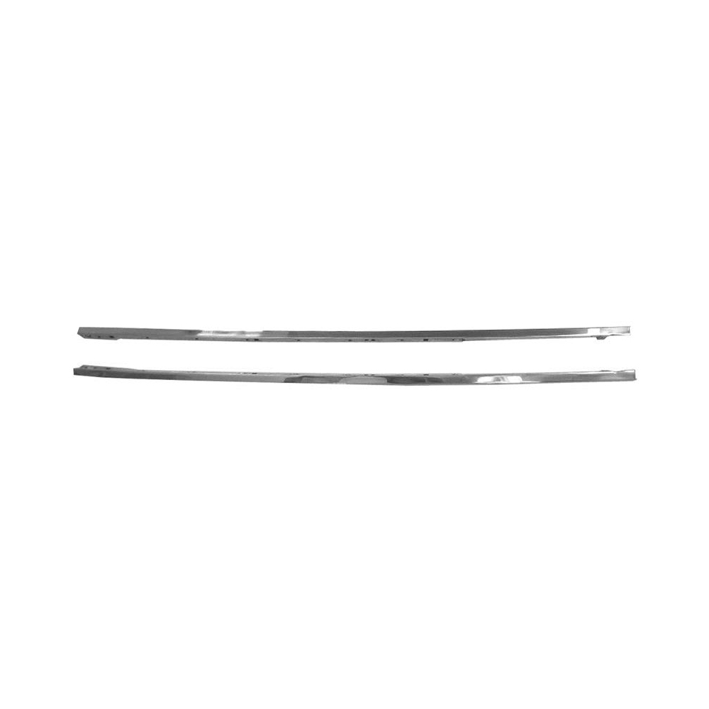 1966 Pontiac GTO/LeMans/Tempest CONVERTIBLE BELTLINE DOOR MOLDING PAIR STAINLESS (INCLUDES 2 DOOR MOLDINGS, ONE LEFT SIDE & ONE RIGHT SIDE) | XP9946G