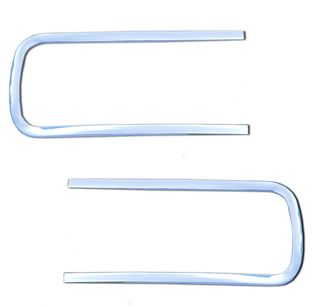 1968 Pontiac GTO/LeMans/Tempest GTO HIDEAWAY HEADLAMP DOOR MOLDINGS - PAIR | XP9956G