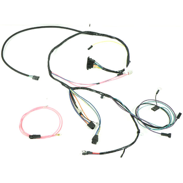 1965 Chevrolet Impala/Caprice/Bel Air ENGINE HARNESS - HEI, V8, 283, 327 C.I. WITH WARNING LIGHTS & A/C EXCEPT COMFORTRON A/C (THIS HARNESS IS MODIFIED FOR USE WITH AN HEI DISTRIBUTOR) | CG56761H