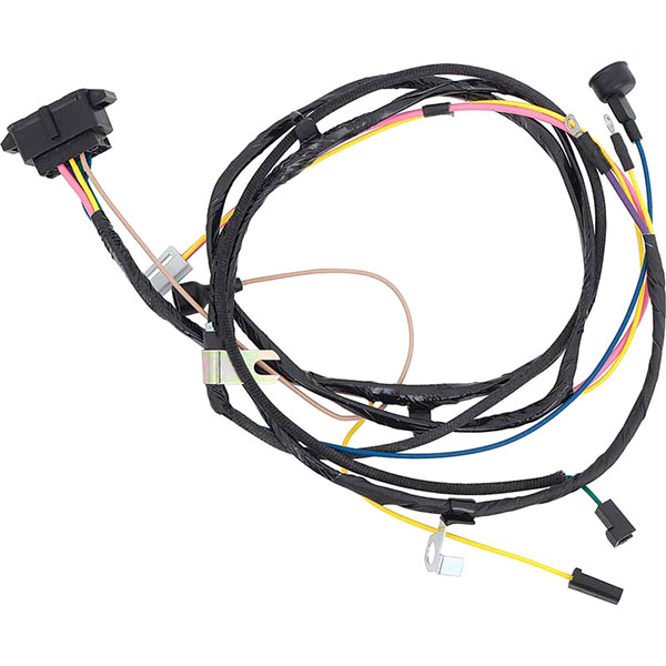 1967 Chevrolet Impala/Caprice/Bel Air ENGINE HARNESS - HEI, V8, 396, 427 C.I. WITH WARNING LIGHTS & A/C (THIS HARNESS IS MODIFIED FOR USE WITH AN HEI DISTRIBUTOR) | CG71989H