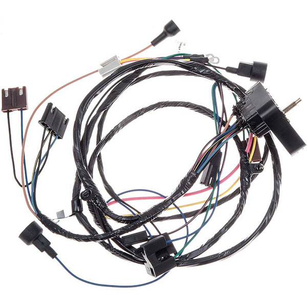 1970 Chevrolet Impala/Caprice/Bel Air ENGINE HARNESS - HEI, V8, 350, 400 C.I. WITH AUTO TRANS & A/C (THIS HARNESS IS MODIFIED FOR USE WITH AN HEI DISTRIBUTOR) | CG01369H