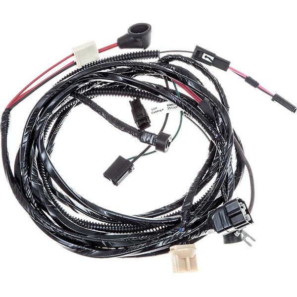 1958 Chevrolet Impala/Caprice/Bel Air FRONT LIGHT HARNESS - ALTPI, V8, WITH INTERNAL REGULATOR ALTERNATOR (NOTE: REQUIRES USE OF DELCO #1709A OR GM #12339243 HORN RELAY - MODIFIED FOR PASSENGER SIDE 1983-85 & EARLIER 