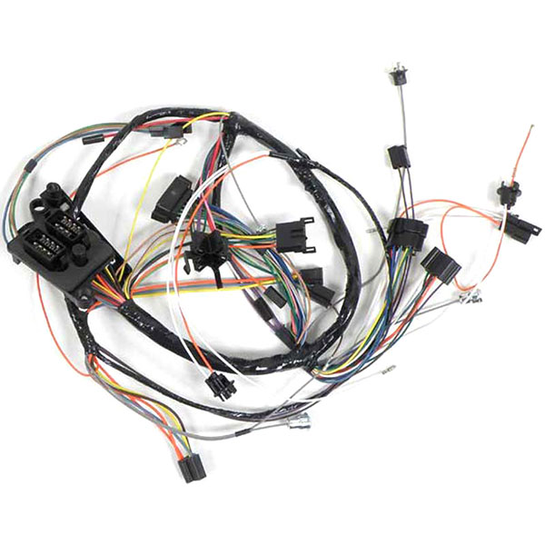 1965 Chevrolet Impala/Caprice/Bel Air FRONT LIGHT HARNESS - ALTDI, V8, WITH FACTORY GAUGES (NOTE: MODIFIED FOR DRIVER SIDE 1983-85 & EARLIER 