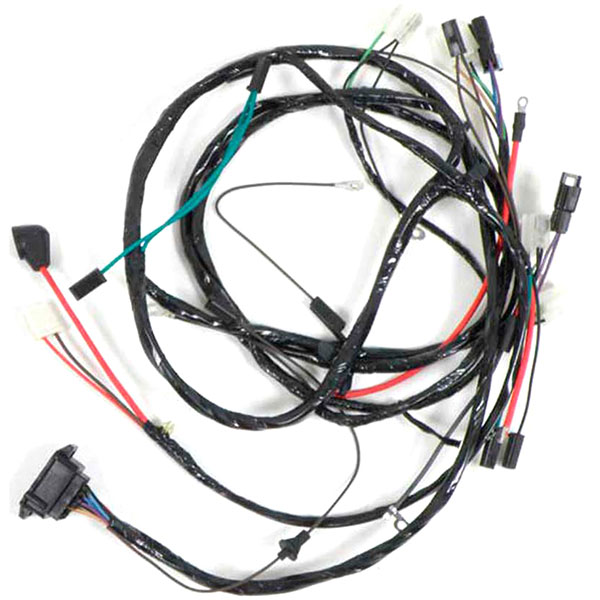 1965 Chevrolet Impala/Caprice/Bel Air FRONT LIGHT HARNESS - ALTDI, V8, WITH WARNING LIGHTS (NOTE: MODIFIED FOR DRIVER SIDE 1983-85 & EARLIER 