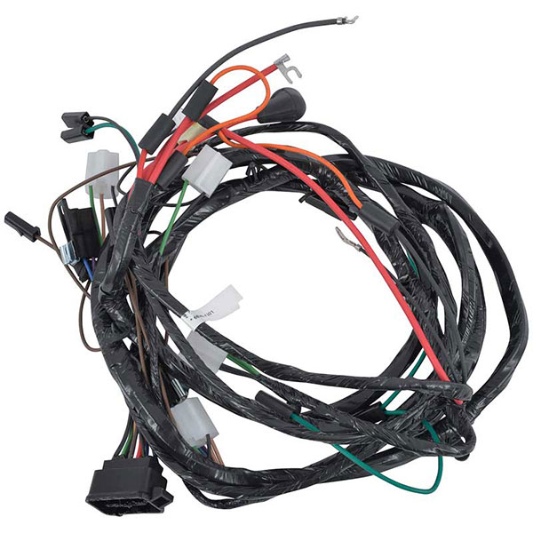 1967 Chevrolet Impala/Caprice/Bel Air FRONT LIGHT HARNESS - ALTPI, V8, WITH FACTORY GAUGES & T78 RUNNING LIGHTS (NOTE: MODIFIED FOR PASSENGER SIDE 1983-85 & EARLIER 