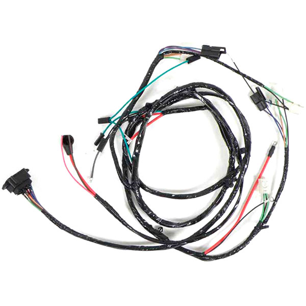1967 Chevrolet Impala/Caprice/Bel Air FRONT LIGHT HARNESS - ALTDI, V8, WITH WARNING LIGHTS (NOTE: MODIFIED FOR DRIVER SIDE 1983-85 & EARLIER 
