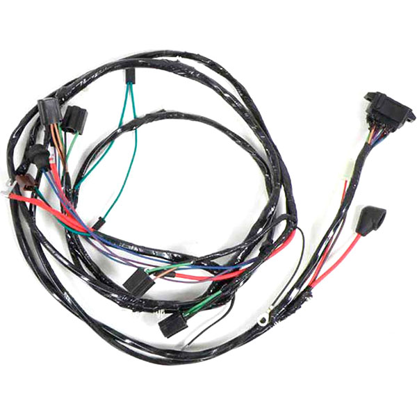 1967 Chevrolet Impala/Caprice/Bel Air FRONT LIGHT HARNESS - ALTDI, V8, WITH WARNING LIGHTS & T78 RUNNING LIGHTS (NOTE: MODIFIED FOR DRIVER SIDE 1983-85 & EARLIER 
