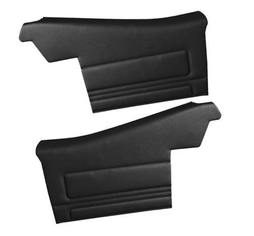 1968 Pontiac GTO/LeMans/Tempest PRE-ASSEMBLED REAR QUARTER TRIM PANELS (PUI BRAND CONVERTIBLE) - PR | IN3692G