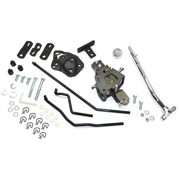 1965 Chevrolet El Camino MUNCIE SHIFTER ARM WITH 4-SPEED SHIFTER BODY, KIT FOR CARS WITH BUCKET SEAT | CP9571V