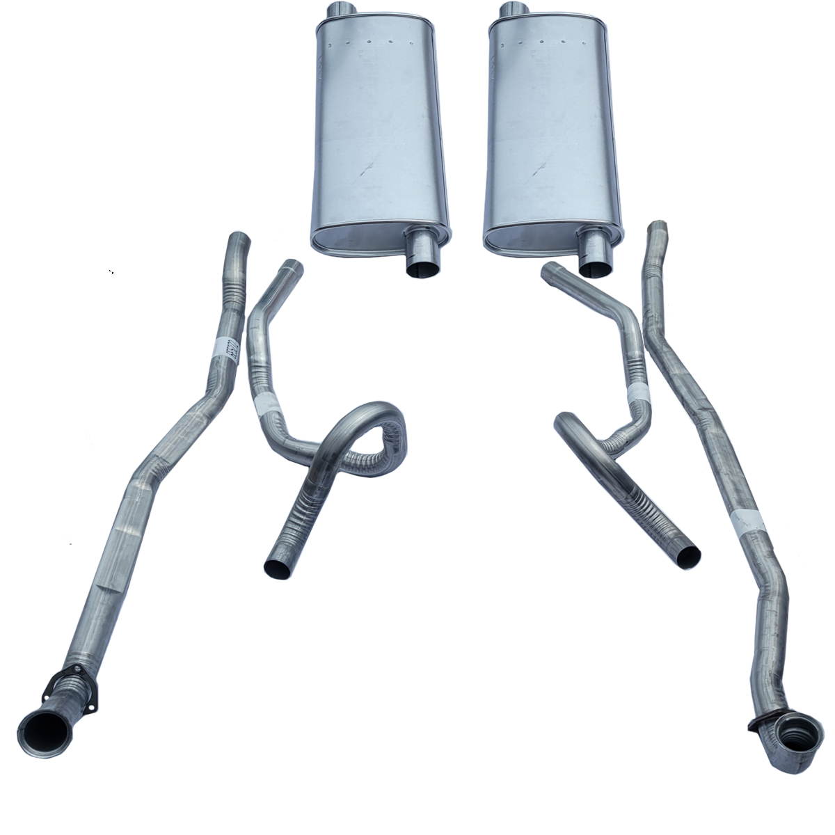 1970 Chevrolet Monte Carlo EXHAUST SYSTEM PREBENT TO FACTORY SPECIFICATIONS (BIG BLOCK) WITHOUT RESONATORS | EX9648V