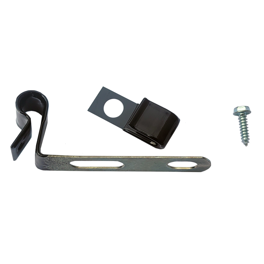 1970 Chevrolet Monte Carlo BATTERY CABLE RETAINER SET BIG BLOCK (ATTACHES TO MOTOR MOUNT) 2 PIECES | EL9573C