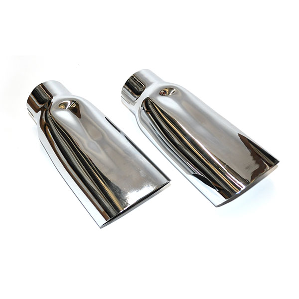 1971 Chevrolet Monte Carlo TAILPIPE CHROME EXTENSIONS (REPRODUCTION 2-1/2'' AND DO NOT HAVE GM # ON THEM) - PR | EX3231V