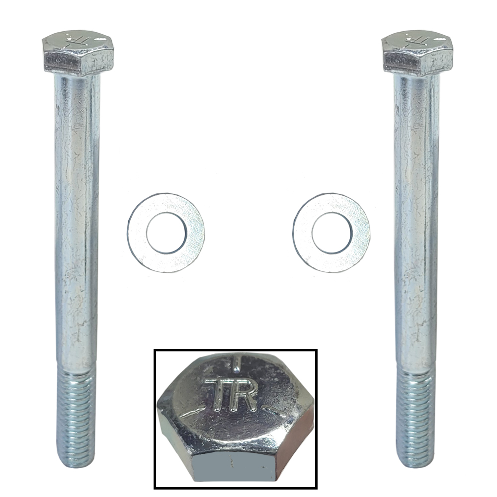 1969 Pontiac GTO/LeMans/Tempest UPPER TIMING CHAIN COVER BOLTS & WASHERS (INCLUDES 2 BOLTS WITH TR MARK ON HEAD & 2 WASHERS) - 4 PIECE SET | EN2993Z