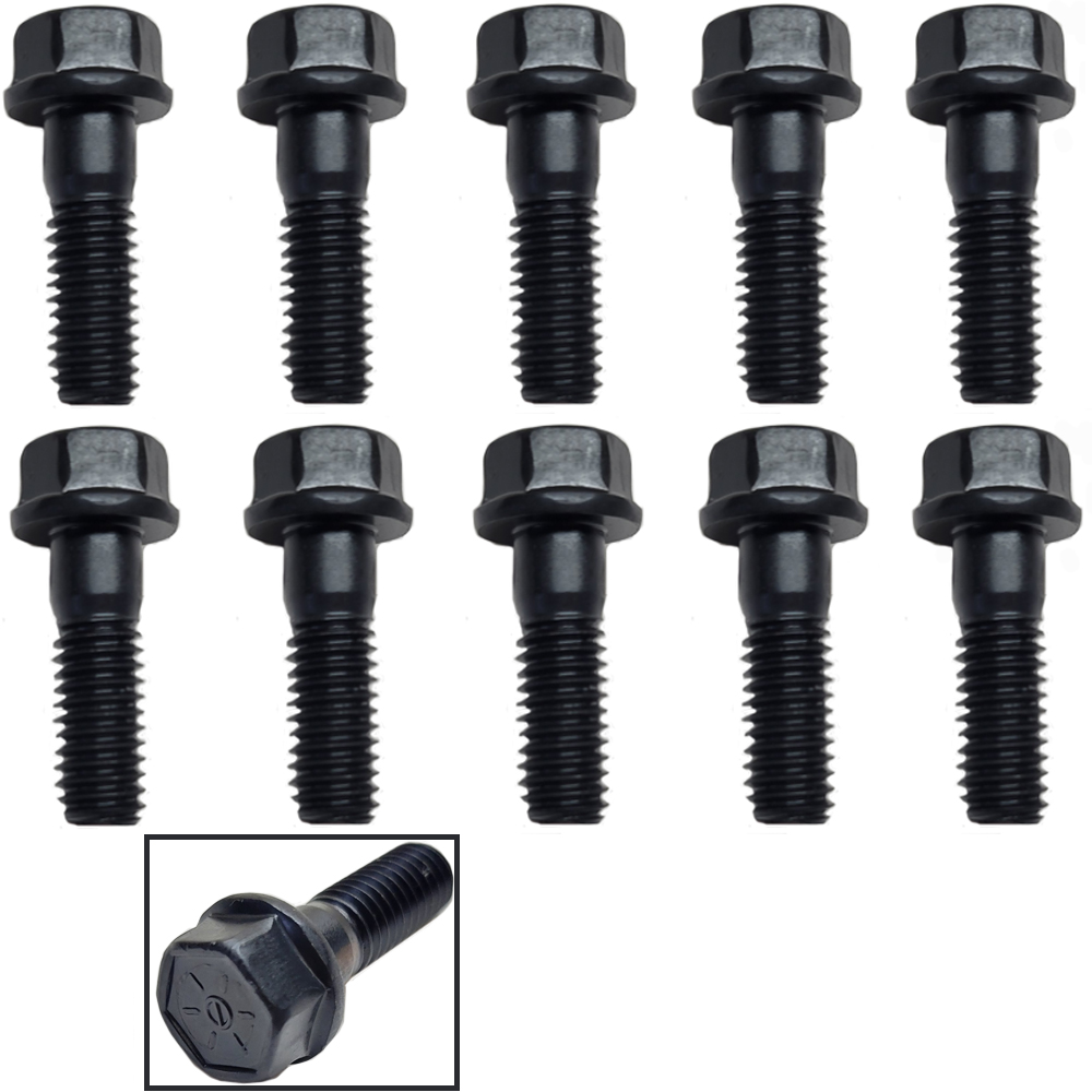 1972 Pontiac GTO/LeMans/Tempest INTAKE MANIFOLD BOLT KIT (DOES NOT FIT RAM AIR IV) 10 PIECE SET | EN2995Z