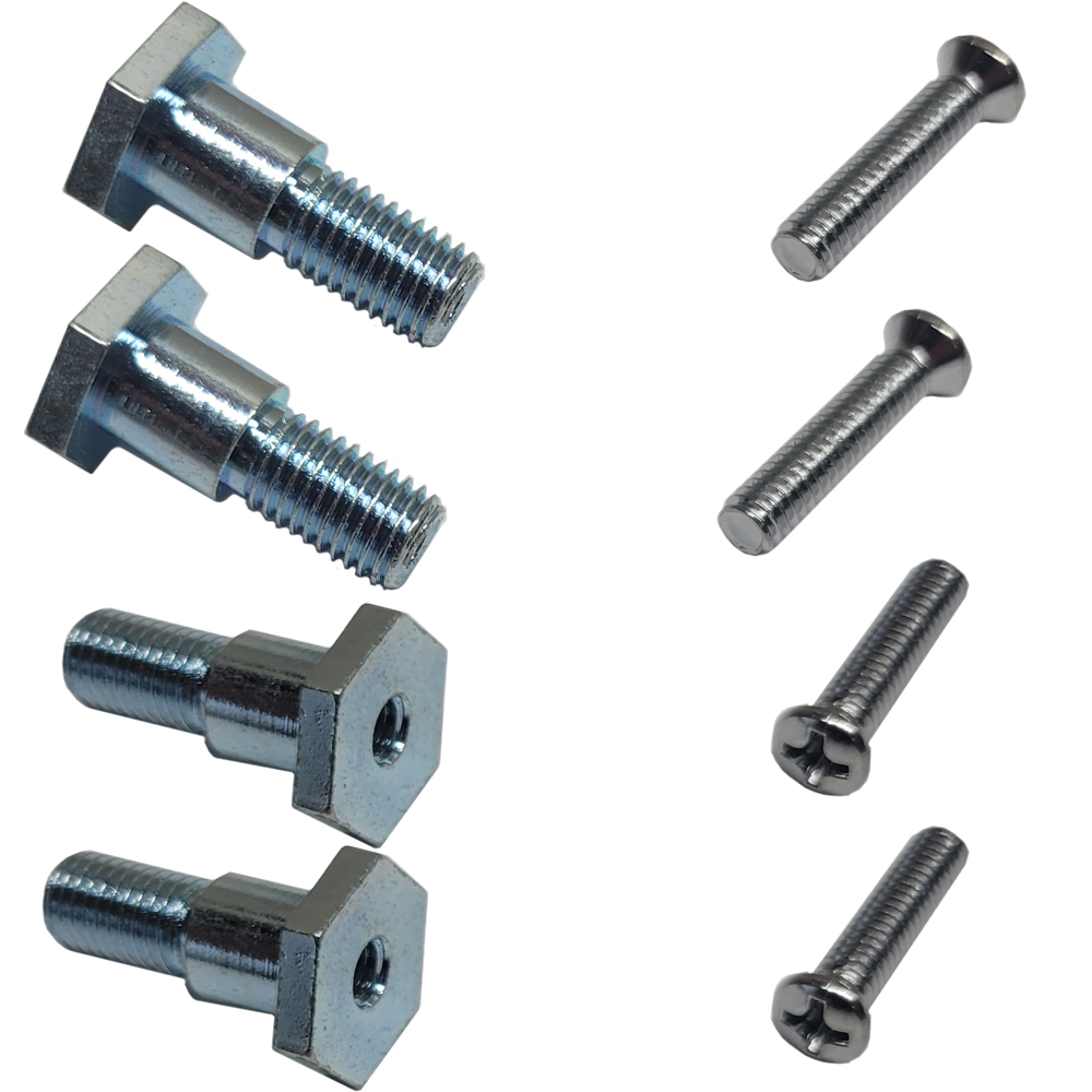 1969 Pontiac GTO/LeMans/Tempest SPEAKER SCREW SET - SET INCLUDES CHROME SCREW AND FITTING ASSEMBLY (4) | RD9616Z