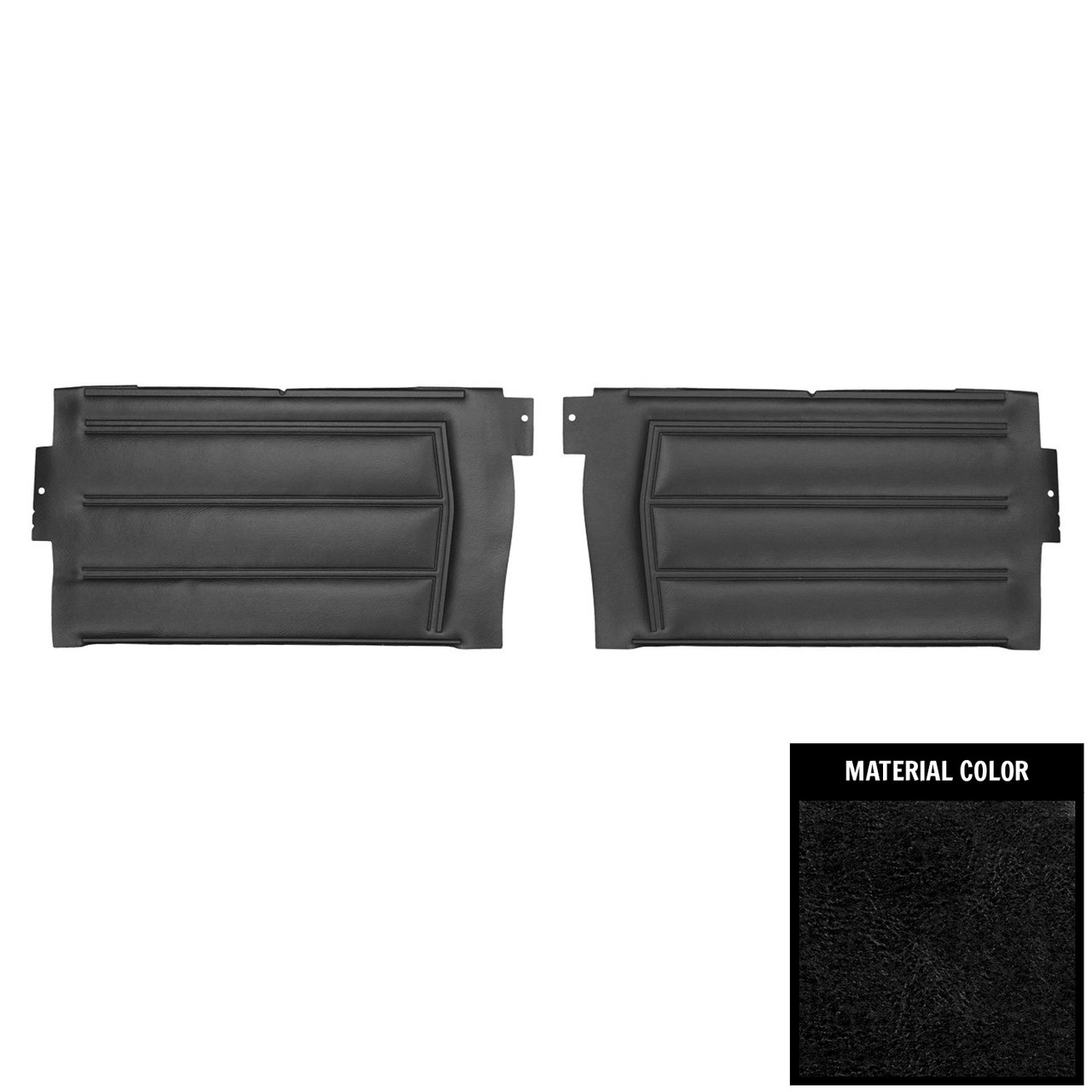 1965 Chevrolet Chevelle/Malibu REAR QUARTER TRIM PANELS (UNASSEMBLED) CONVERTIBLE - PR | IN9777V
