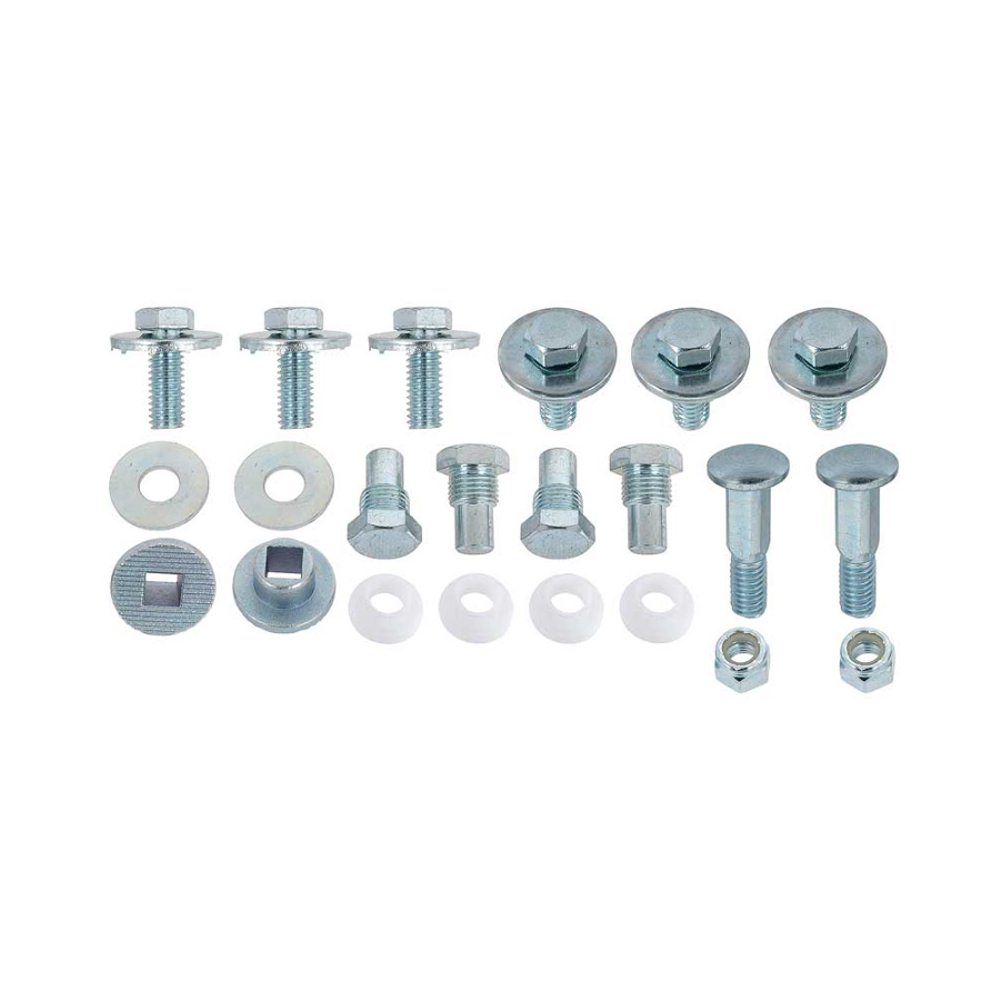 1969 Buick Skylark/GS/Regal/GN CONVERTIBLE TOP PIVOT BOLT SET - INCLUDES NYLON WASHERS, SHOULDER & WASHER STYLE BOLTS AND BUSHINGS | CV7514Z