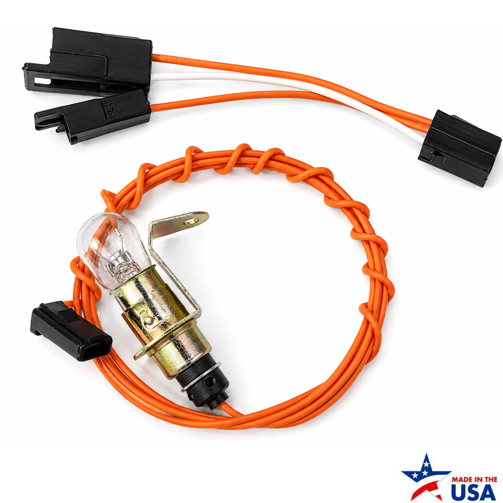 1970 Chevrolet Chevelle/Malibu TRUNK LIGHT ASSEMBLY, WITH LEAD WIRE AND EXTENSION WIRE | 112003