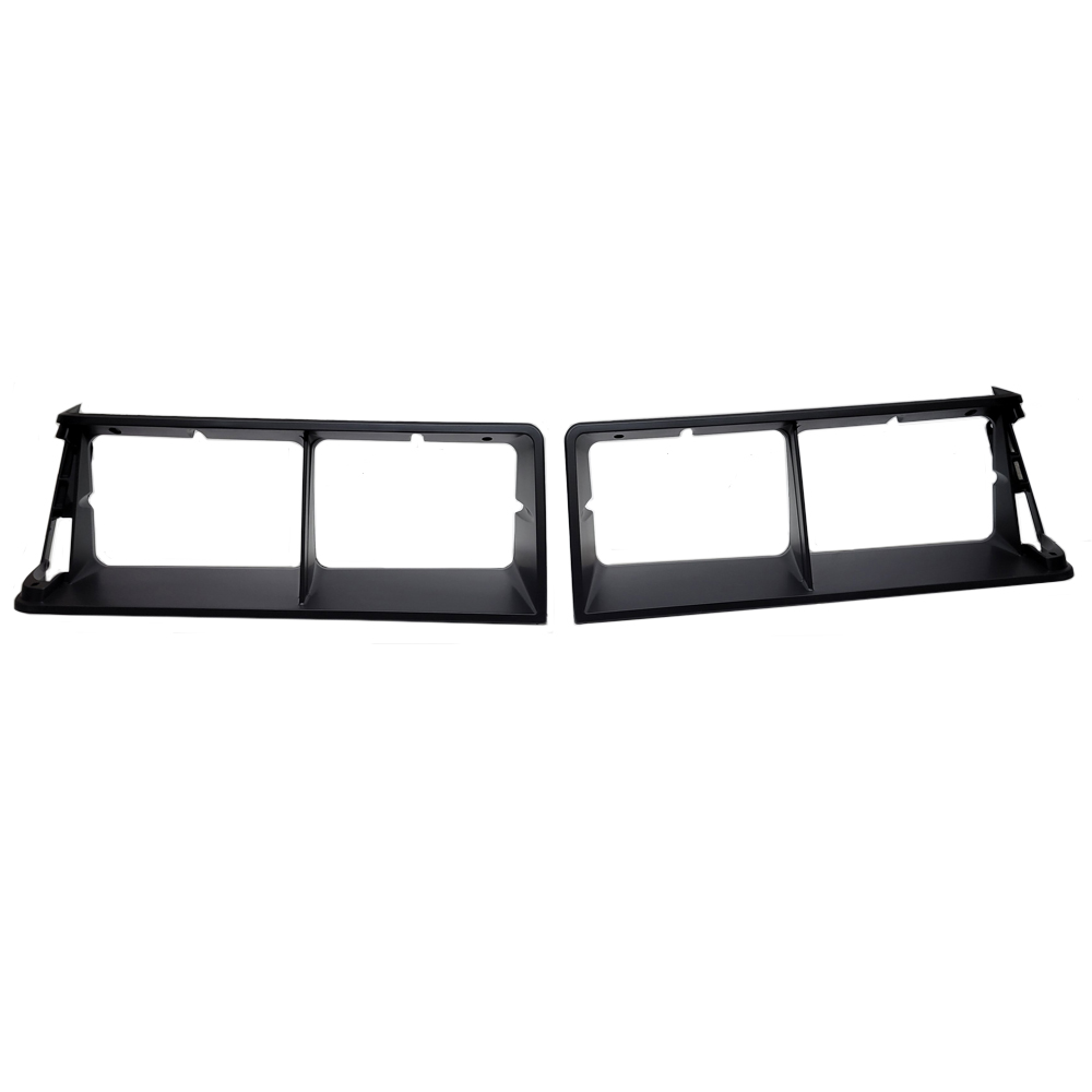 1987 Buick Skylark/GS/Regal/GN BLACK HEADLAMP BEZELS - PAIR | GH9921S