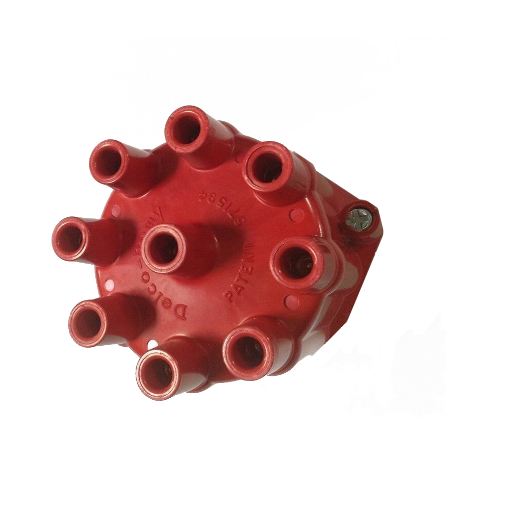 1967 Oldsmobile Cutlass/442/F85 DELCO DISTRIBUTOR CAP RED FOR 8
